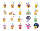 Bubble Tea Emoticons#表情##表情包##贴纸#