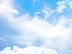 蓝天白云背景壁纸