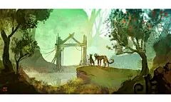 奇思妙想！20款景观概念插画 : 奇思妙想！20款景观概念插画