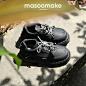 MASOOMAKE2022新款松糕增高厚底运动鞋女夏休闲百搭ins潮黑色单鞋-tmall.com天猫
