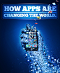 Apps Changing the World - Book Cover on Behance