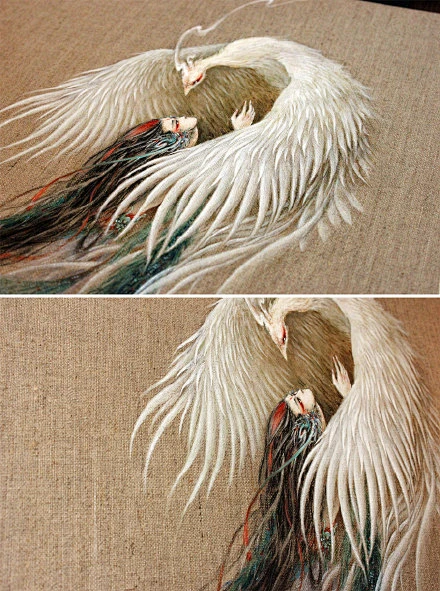 #动漫资源社#山海经之百鬼。【画师：杉泽】-花瓣网