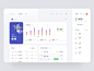 Cryptocurrency Exchange Dashboard #5 funds profile charts graphics bitcoin wallet cryptocurrency exchange dashboard vector design icons ux ui cuberto