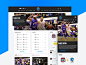 Paris Levallois, the professional french basketball league needed a newly branded website redesign. These are the responsive screens for the home page. More to come :)