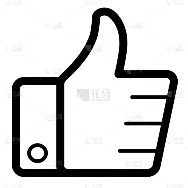 电商线性icon-点赞