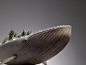 “DREAMS-Ark” 这是来自北京艺术家 Ruilin Wang（behance.net/wangruilin）的大型陶瓷艺术作品，梦幻般的鲸鱼方舟，优雅的东方美学，充满禅意和远古传奇的独特气质... “《庄子·内篇·逍遥游第一》 北冥有鱼，其名为鲲。鲲之大，不知其几千里也。”