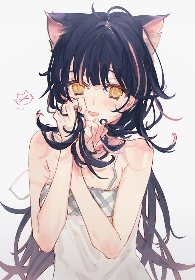 少女 兽人 猫