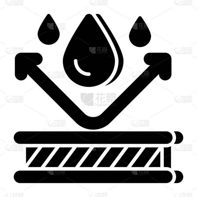 一种独特的防水设计图标