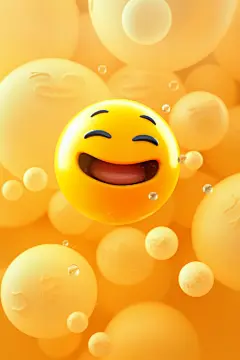 可爱表情包绘画素材