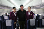 Hunnu Air - Mongolian Airlines cabin crew