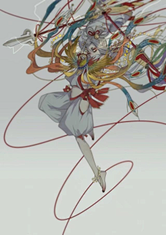 用耳机去聆听唯美世界采集到七原しえ 插画集