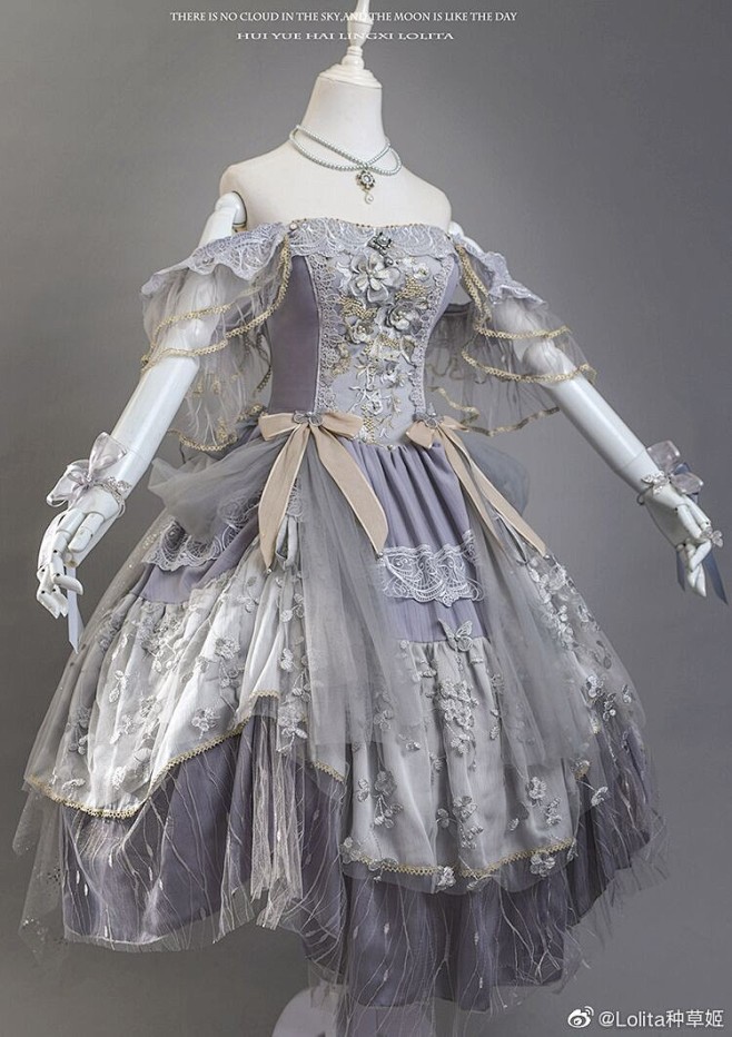 lolita素材第一弹丨女性洋装lolita的设计与搭配素材学习参考素材5000
