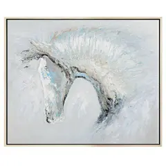 艾莎手绘油画当代简约客厅抽象装饰画玄关画餐厅走廊挂画定制油画