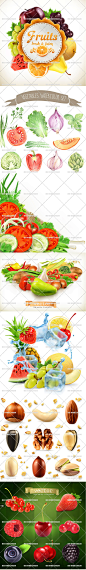 AI矢量EPS素材食物水果蔬菜零食图标水果蔬菜图片素材eps矢量素材-淘宝网