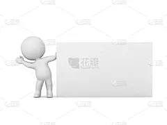 三维图形,名片,背面视角,性格,大块头,欢迎标志,水平画幅,绘画插图,标签,文档