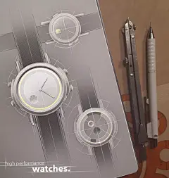 别人家的手绘本-各种小产品手绘表现 [更新]