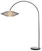 Kai Arc Floor Lamp - modern - Floor Lamps - Lightology
