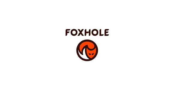 动物元素狐狸圆形logo欣赏