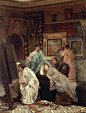 Sir Lawrence Alma Tadema  摩西 塔得玛 唯美人物油画