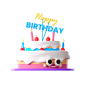 Birthday Cake 3D Icon