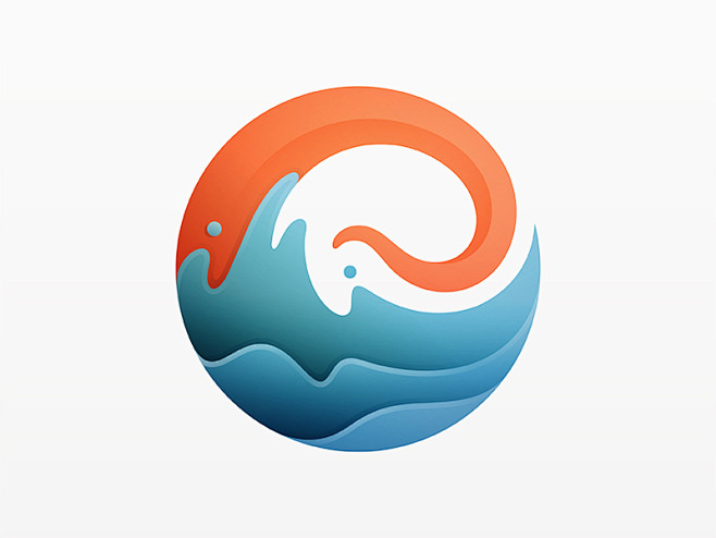 Wave + Tentacle Logo...