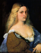 提香·韦切利奥(Titian)高清作品《薇奥兰特》
作品名：薇奥兰特
艺术家：提香·韦切利奥
年代：1515—1518
风格：盛期文艺复兴
类型：肖像
材质：布面油彩
标签：女性肖像
尺寸：51 x 65.5 cm
收藏：私人收藏，艺术博物馆，维也纳，奥地利