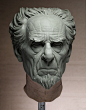 Philosopher Mask for Ironhead Studio Collectibles, Hatch Effects