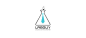 进入科学主题：实验室用的瓶子Logo设计