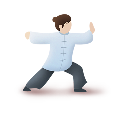 图标 icon 武术 功夫 太极 打拳 咏春 养生 健身 民俗 传统 技艺-花瓣网
