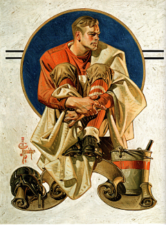 Yannick采集到J.C. Leyendecker