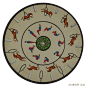 【GIF】我们已经介绍过费纳奇镜（Phenakistoscope）这种古老的动画显示方式（也被称为“诡盘”，见：O尖峰视界）。今次推荐一个专门收集费纳奇镜的tumblr（dickbalzer.tumblr.com）