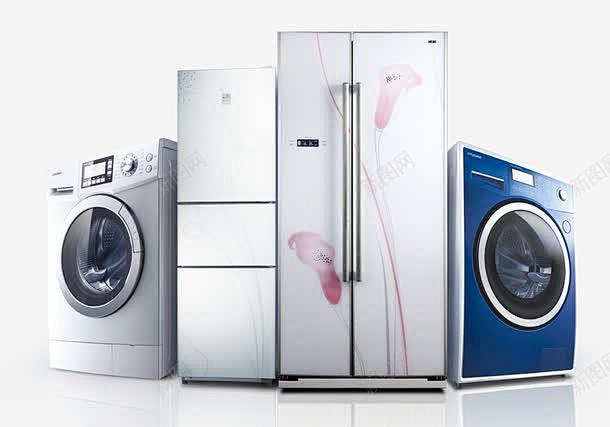 洗衣机和冰箱 免费下载 页面网页 平面电...
