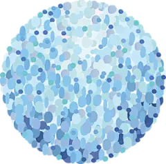 日式夏季海洋水彩蓝色抽象纹理图案