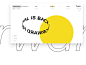 forward festival layout minimal clean webgl typography type creative festival