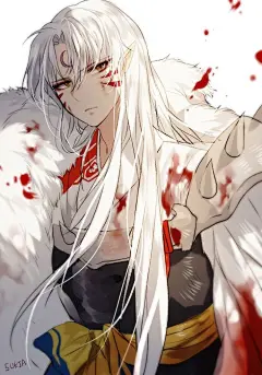 插画师SUKJA笔下的犬夜叉与杀生丸，都好帅气啊，囤图做壁纸什么的！ #绘画学习# ​​​​