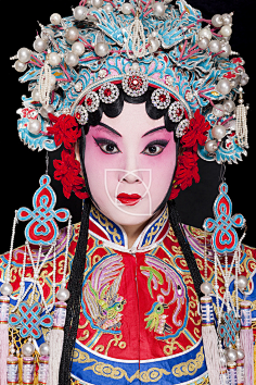 京剧-花瓣网|陪你做生活的设计师 | 古典京剧脸谱海报设计素材