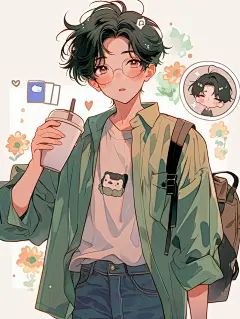 动漫男