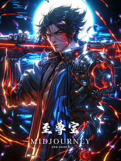 DG视觉设计采集到赛博朋克AI绘画