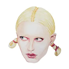 明星头像插画