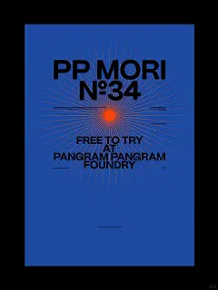 设计灵感383 | 神秘高级蓝色系英文海报 - 小红书