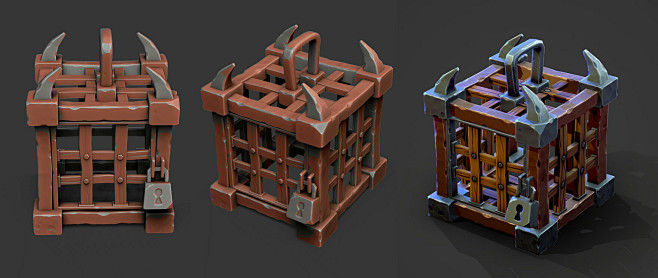 Stylized Cage