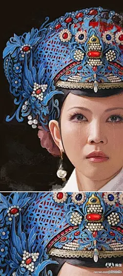 组图：惊现纯元皇后画像 历史上的纯元皇后到底是谁 甄嬛传人物手绘画精美绝伦-中国社会科学网