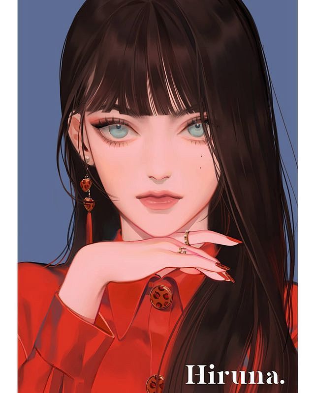 头像参考/头像/半身像 Hiruna绝美...