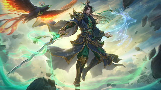 神秀峥嵘*武陆逊_看图_三国杀皮肤吧_百度贴吧-花瓣网