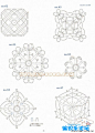 钩针图案图解和边饰设计大全