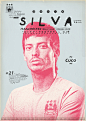 一套不错的复古风格足球明星海报设计（部分二）_大声设计