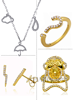 三三呀采集到Jewelry Design