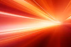 大气红色光效党建风抽象光线背景图