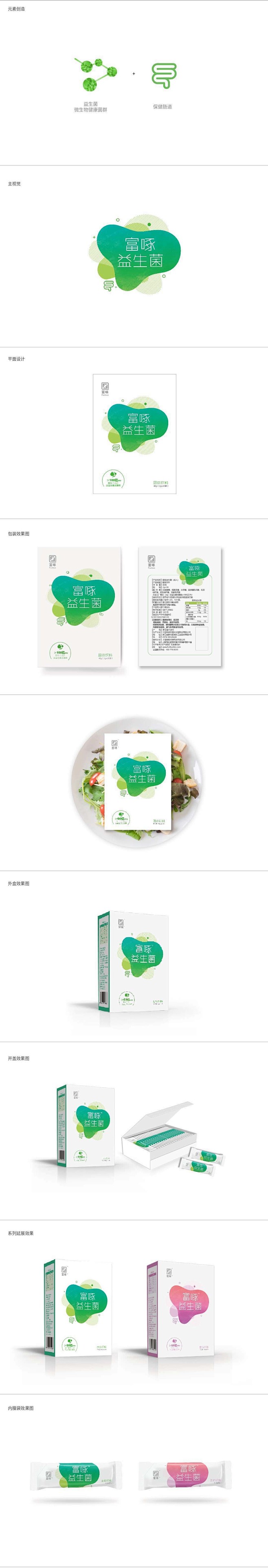 南昌精创设计：富啄益生菌（品牌包装设计）...