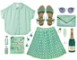 Mint green